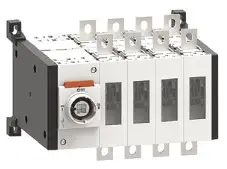 מפסקים מחליפים בעומס 1-0-2 עד 160-630A סדרה  4P GL - לא כולל ידית