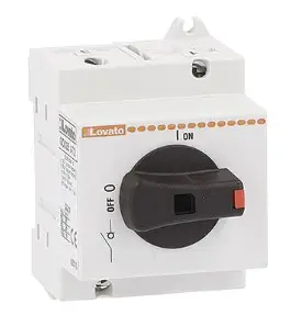 מנתקים ליישומים פוטו וולטאיים-כולל ידית שחורה