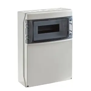 קופסאות חלקות עם חלון IP65 מסדרת STAR - כולל פסי אפס והארקה