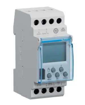 שעון פיקוד דיגיטלי 1C/O 230VAC ואביזריו