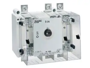 מנתקים בעומס תלת קוטבי  עם בית נתיך סכין  NH 400V