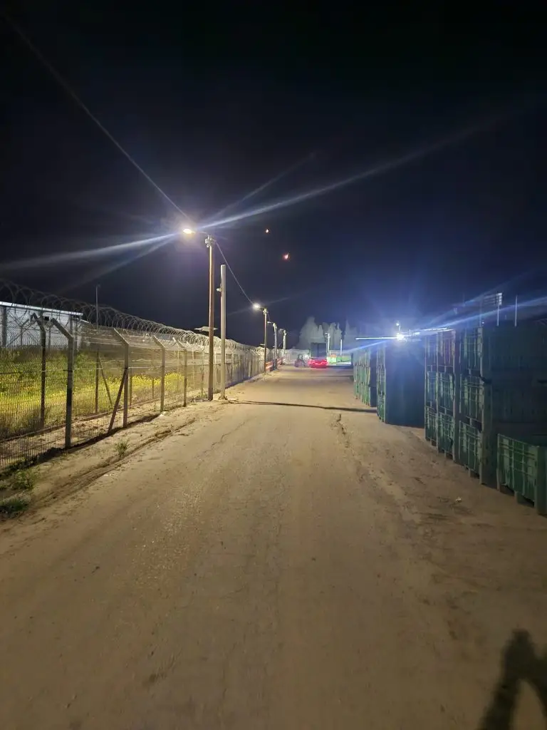 תאורת רחובות מתוצרת LANZINI שסופקה על ידי מולכו לתאורה ברחוב