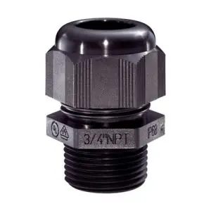 כניסות EXACAP Exe Black פוליאמיד ISO IP68 שחור